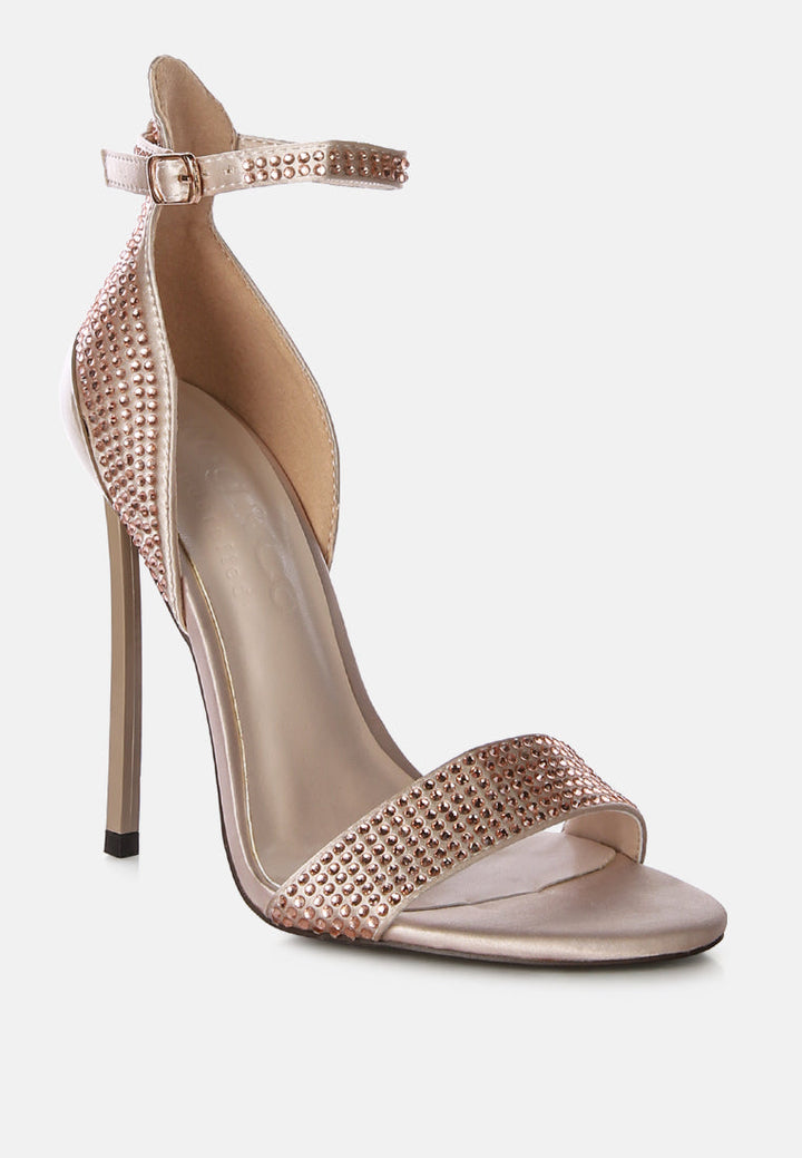 magnate rhinestone embellished stiletto sandals#color_beige