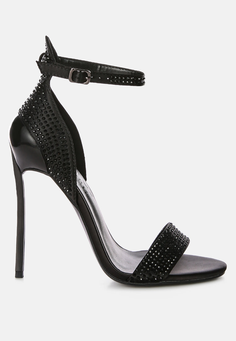 magnate rhinestone embellished stiletto sandals by ruw#color_black