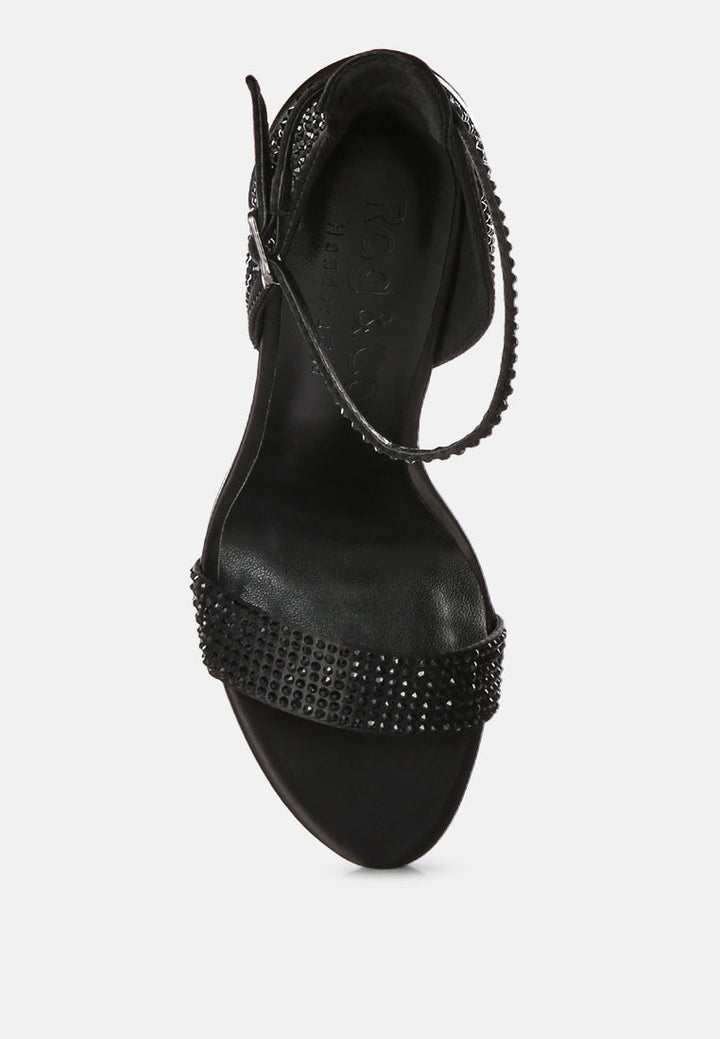 magnate rhinestone embellished stiletto sandals#color_black