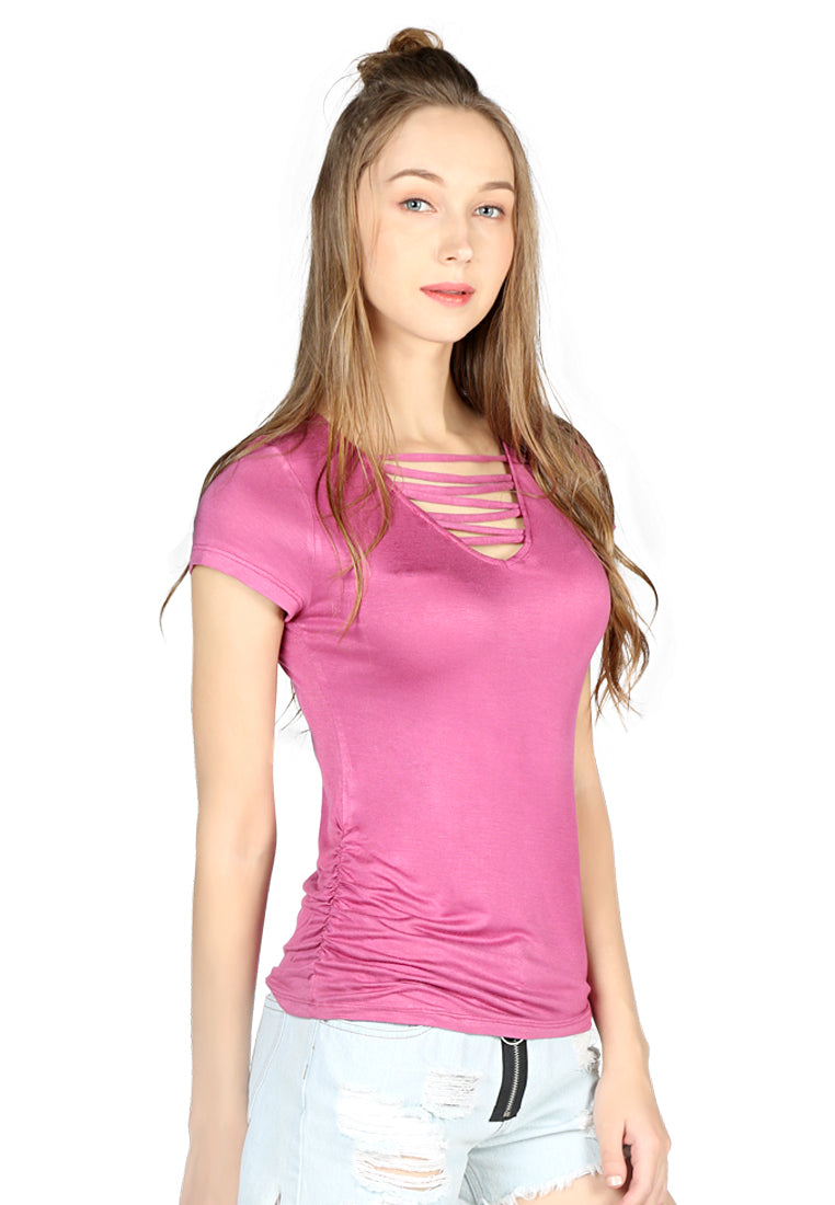 casual top#color_pink