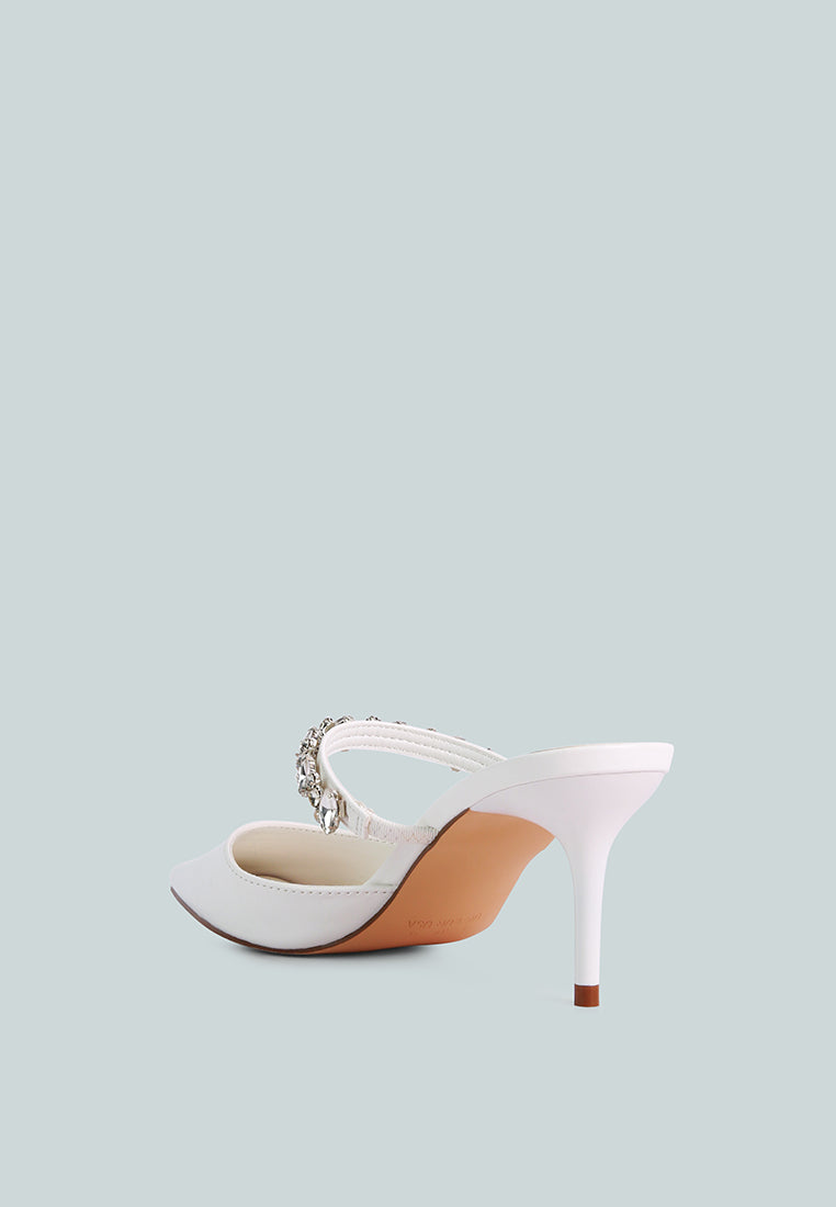star secret diamante strap heeled mules#color_white