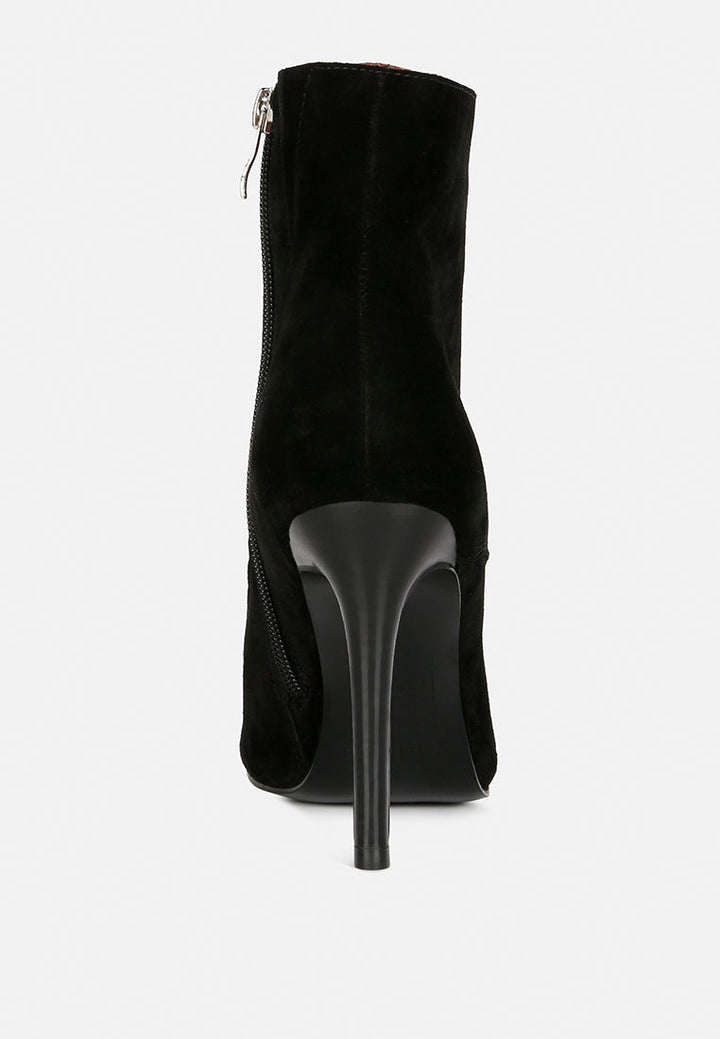 sulfur suede leather stiletto ankle boot by ruw#color_black