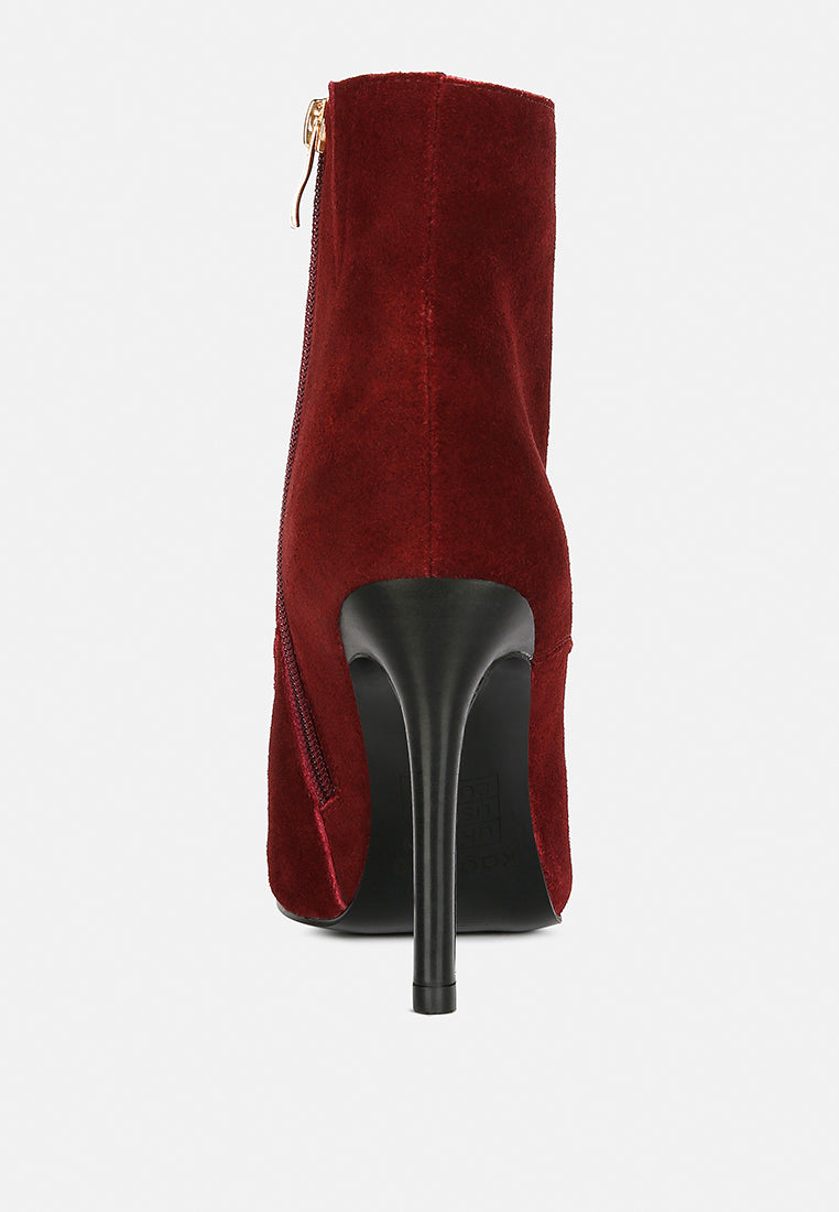 sulfur suede leather stiletto ankle boot by ruw#color_burgundy