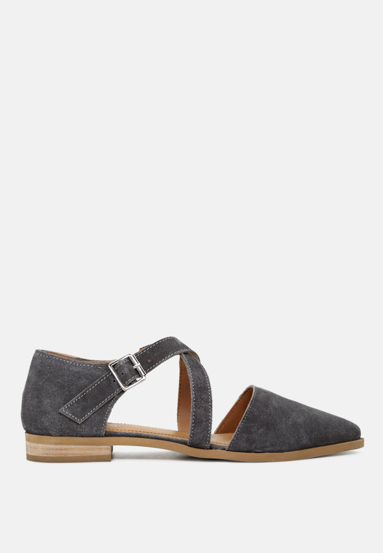 suniva flat sandal#color_grey