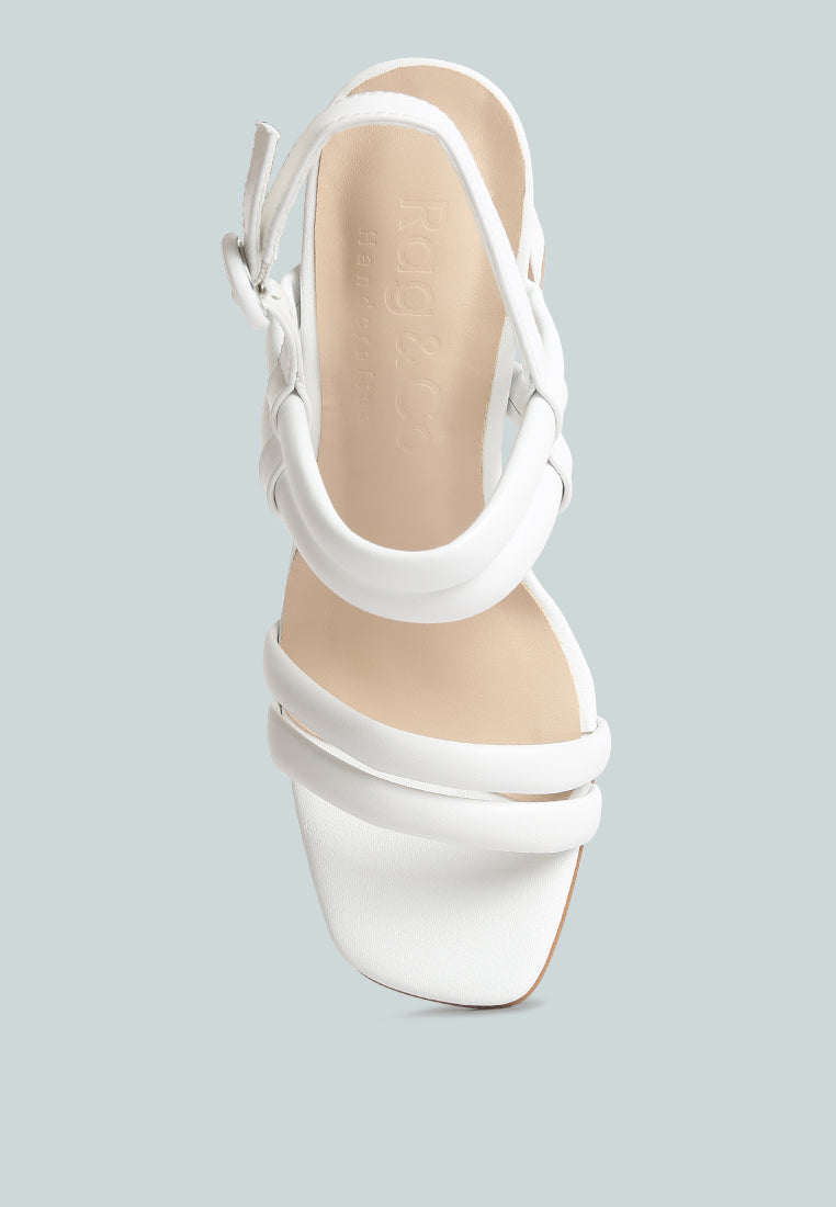 avianna slim block heel sandal#color_white