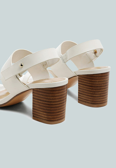 gertude slingback block heel leather sandal#color_white