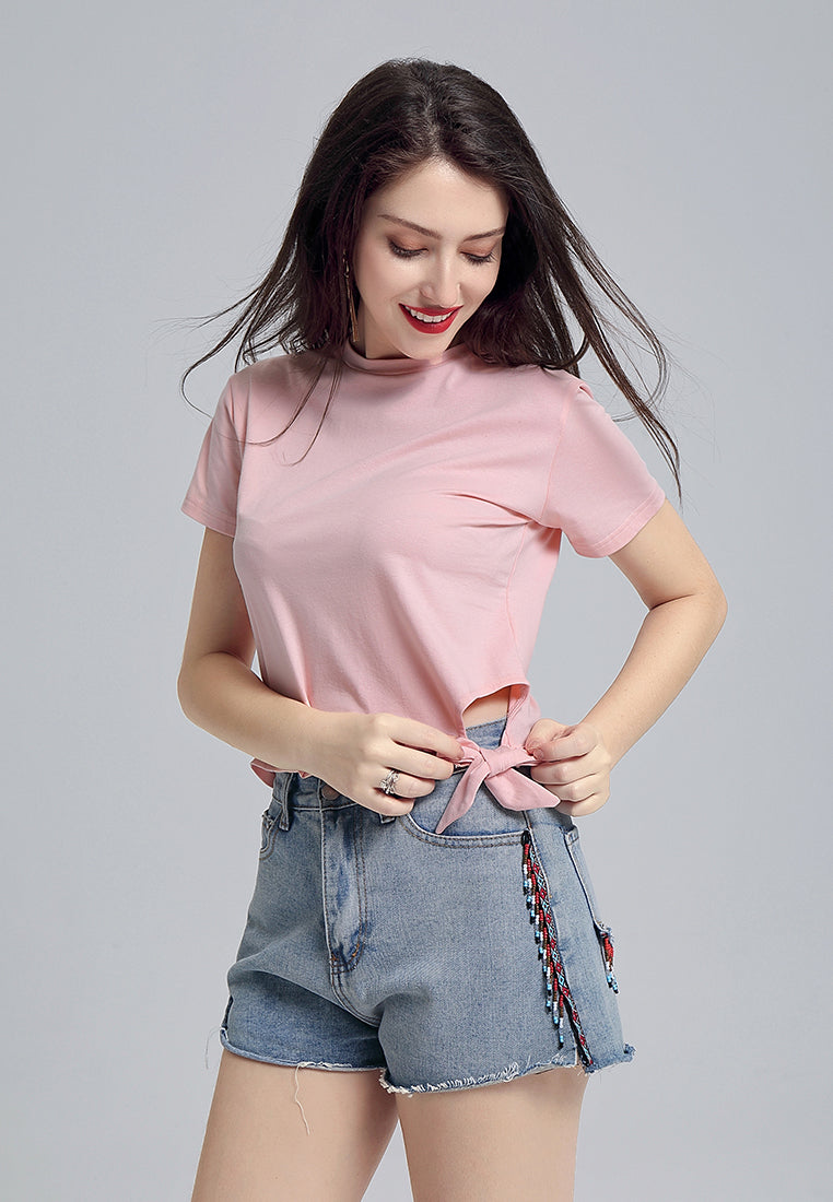 side knot top#color_dusty-pink