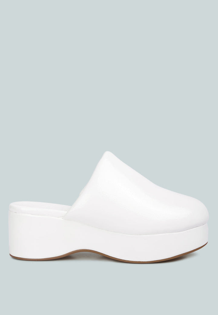 olori solid platform slip on mules by ruw#color_white