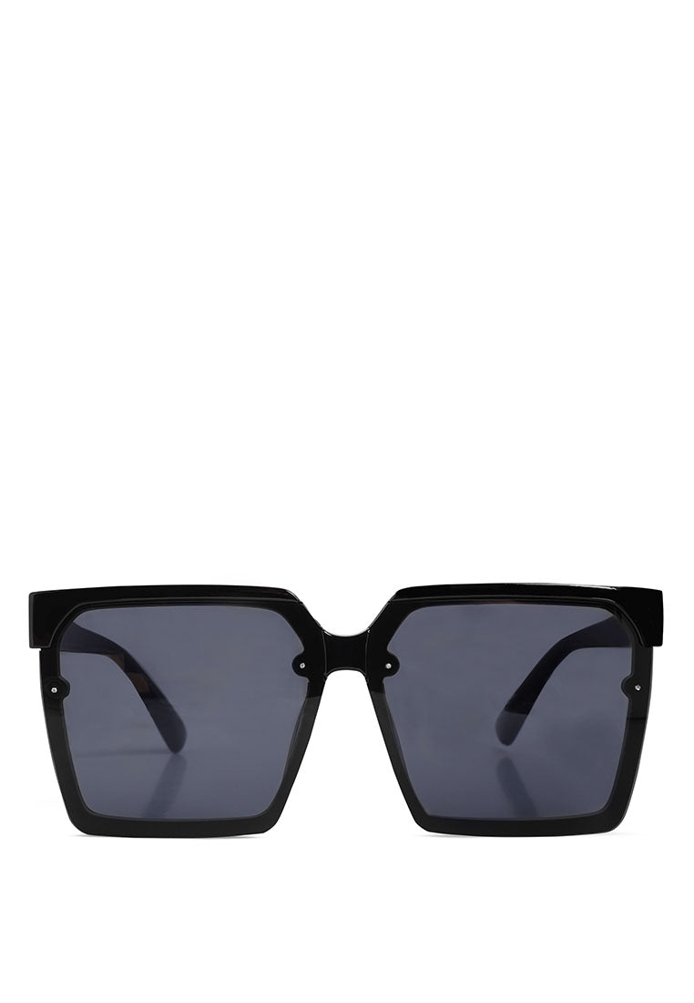 oversized square sunglasses#color_black