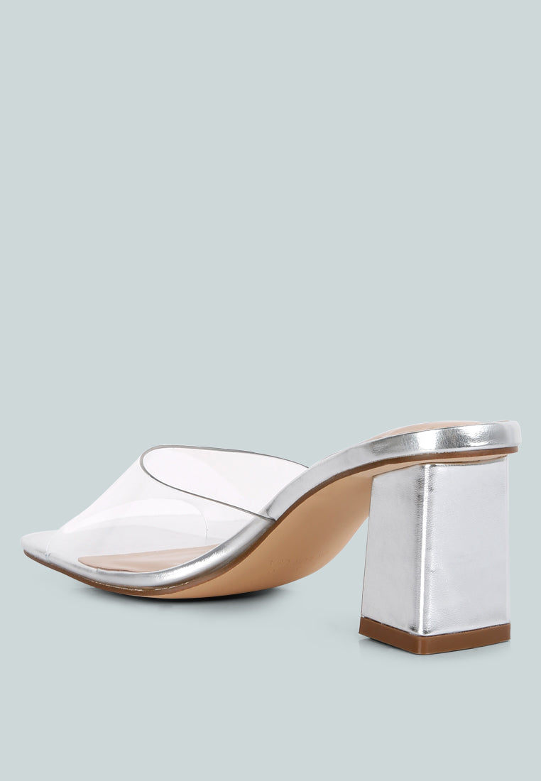 sun drop translucent strap block heel sandals by ruw#color_silver