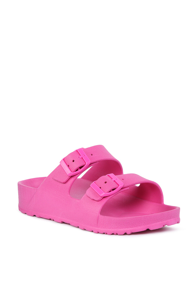 avigayil eva  synthetic slip-on sandals#color_pink