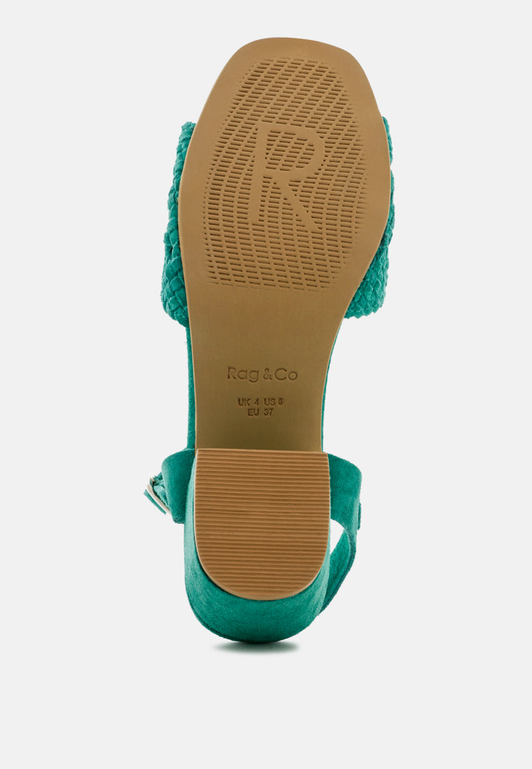 tasha block heel sandal#color_turquoise