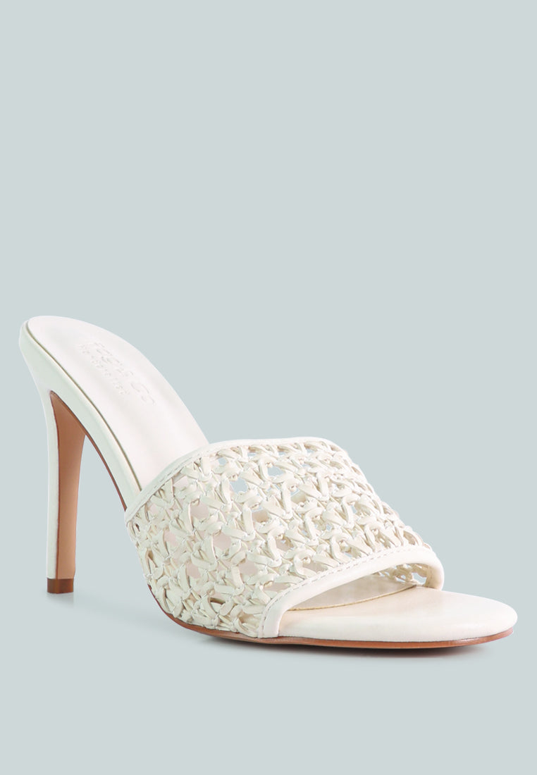 chanclas de tacón tejidas Tease#color_off-white