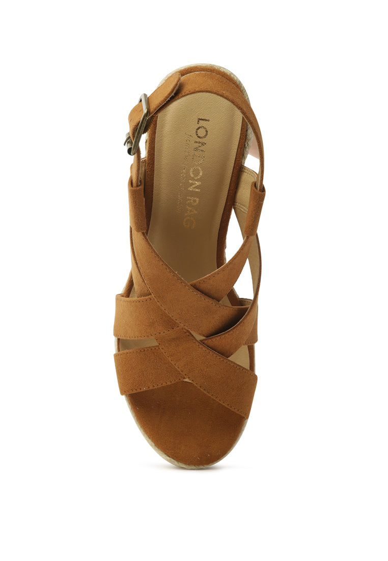 chefa braided espadrille wedge sandals#color_brown