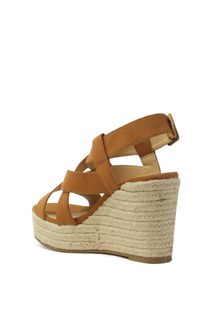 chefa braided espadrille wedge sandals#color_brown