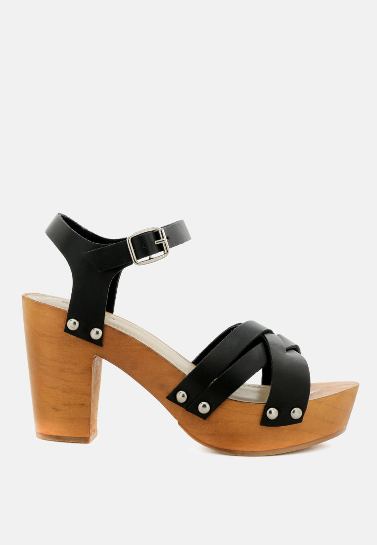 velma ankle strap sandal by ruw#color_black