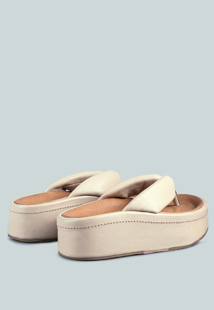 welch thong platform sandals#color_nude