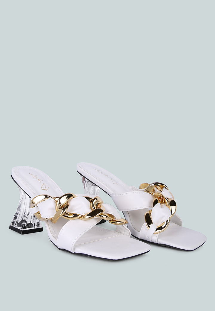 wandy clear crystal mid heel sandals#color_white