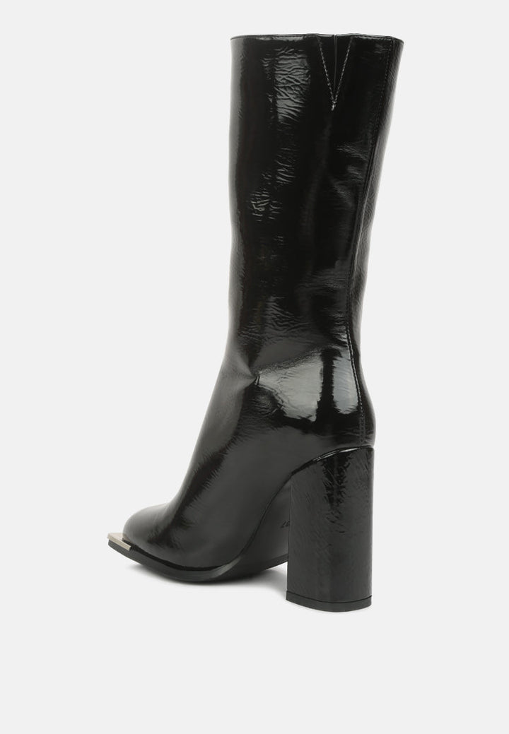 year round high heeled calf boots by ruw#color_black