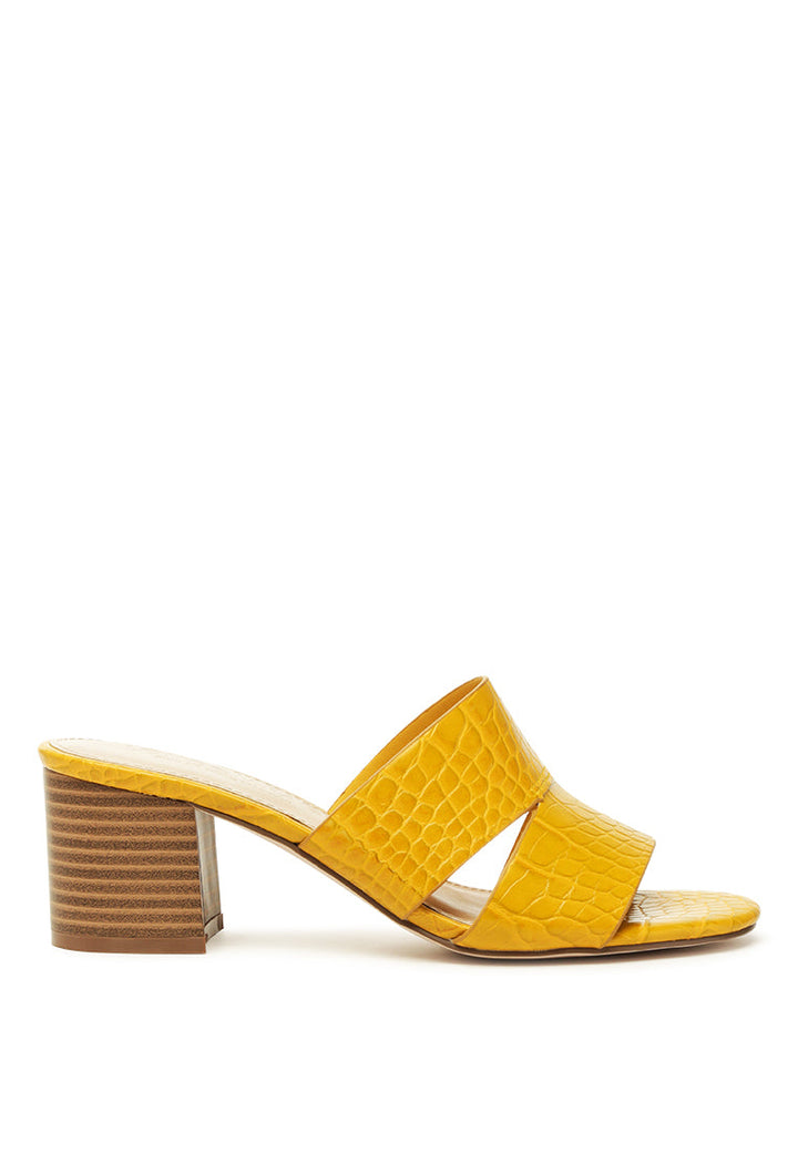 belen croc print slip-on sandals#color_yellow