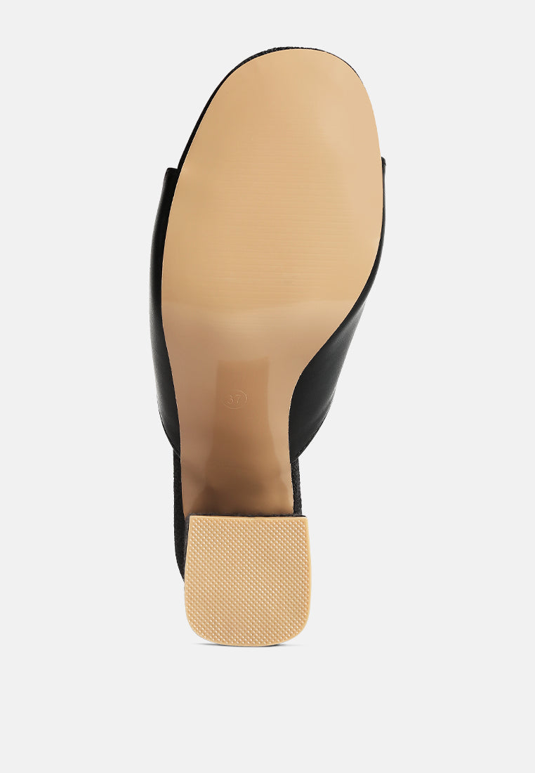 addie block heel slip on sandals by ruw#color_black