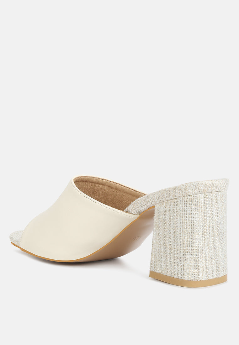 addie block heel slip on sandals by ruw#color_off-white