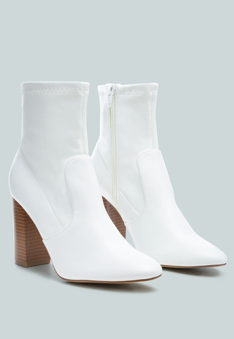 anastasia block heeled ankle boots by ruw#color_white