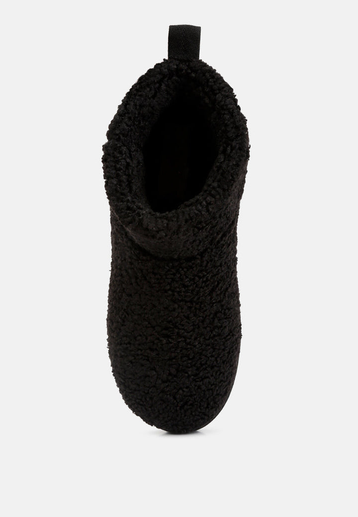 anatole fleece exterior fluffy boots by ruw#color_black