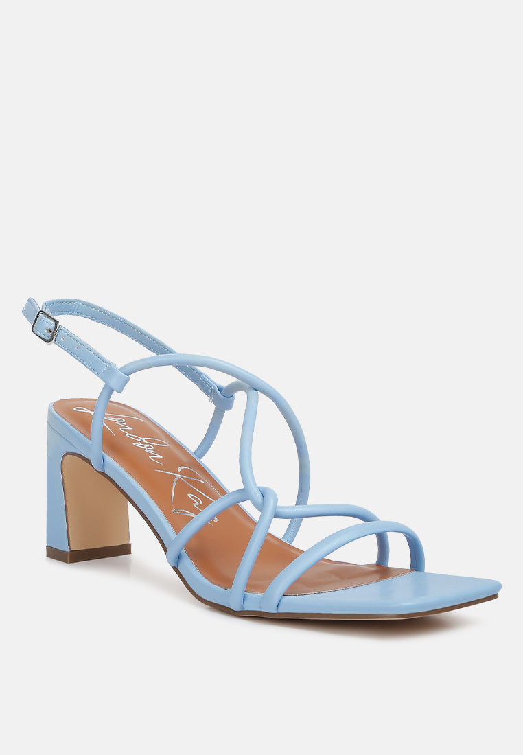 andrea knotted straps block heeled sandals by ruw#color_light-blue
