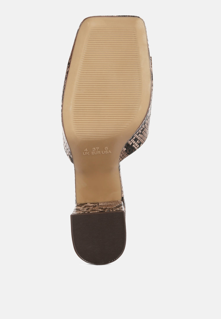 artemisa block heel slip on sandals by ruw#color_tan