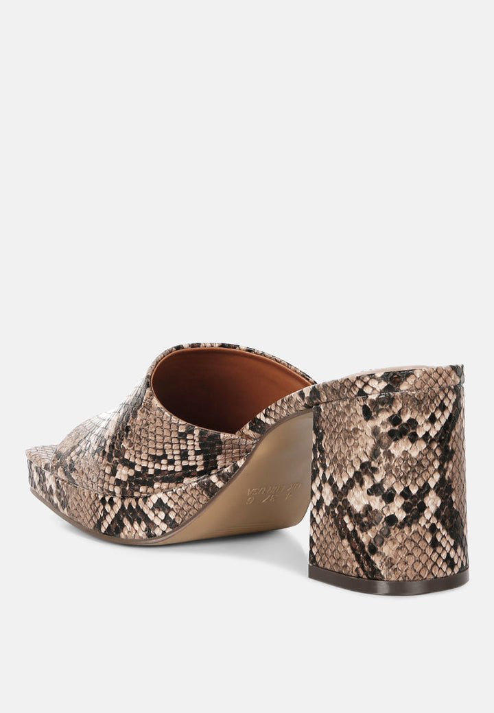 artemisa block heel slip on sandals by ruw#color_tan