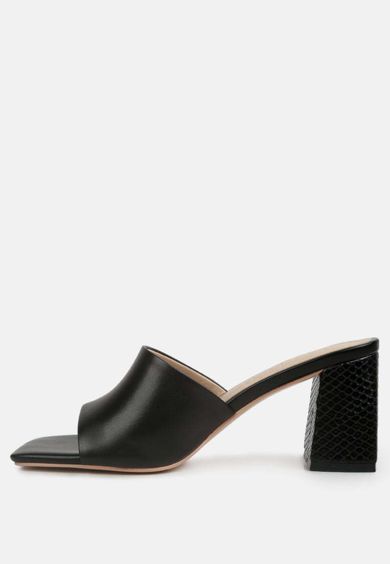 audriana textured block heel sandals#color_black