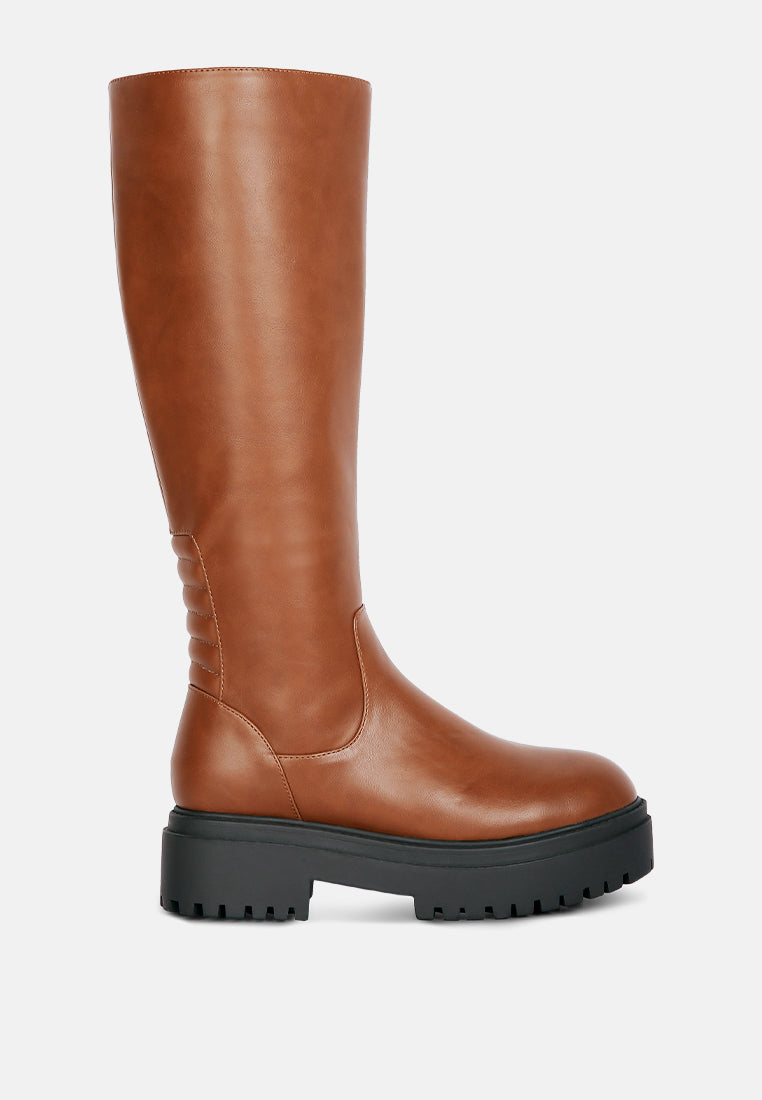 axle knee boot by ruw#color_tan