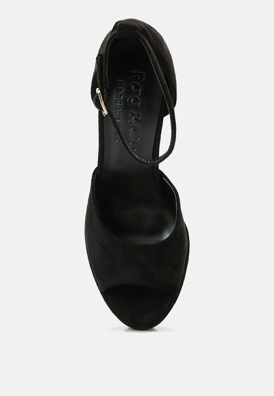 beaty high block heeled diamante stud sandals#color_black