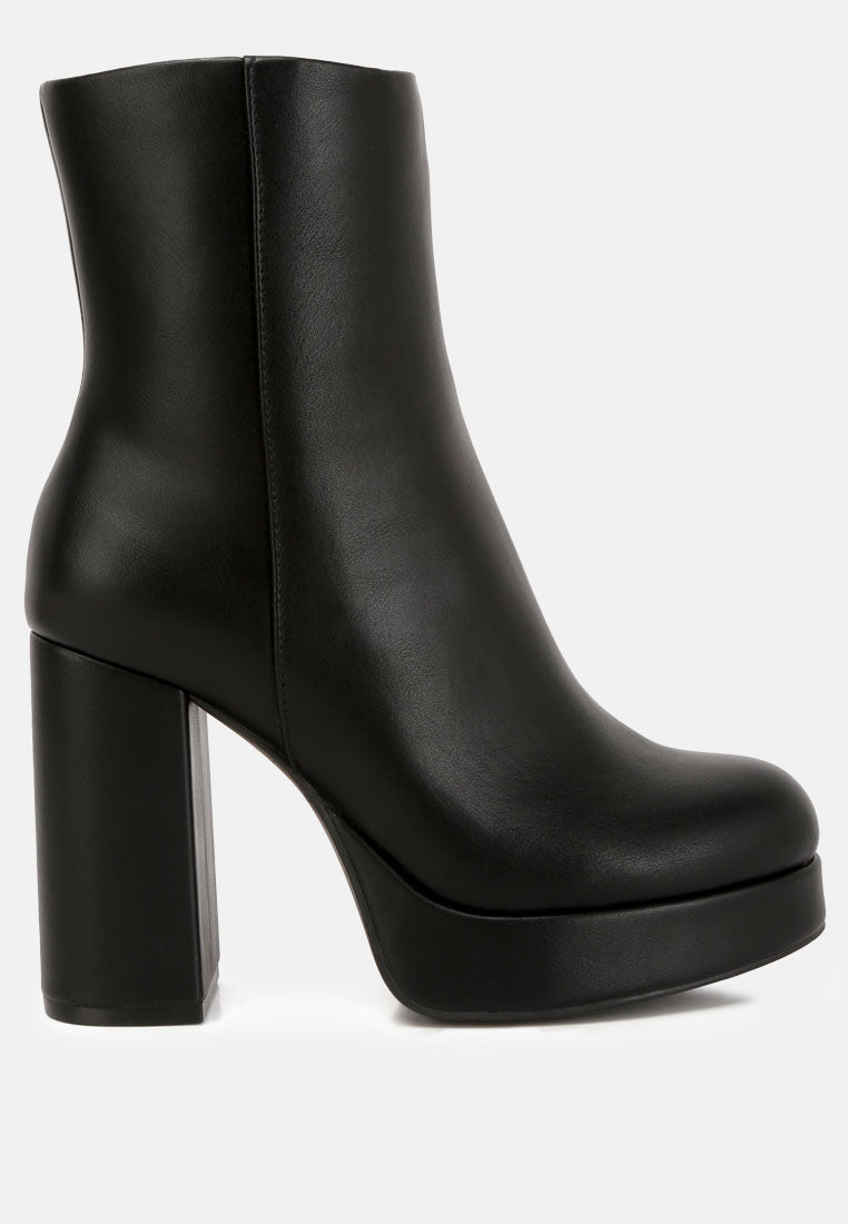 beauty block heel platform ankle boots by ruw#color_black