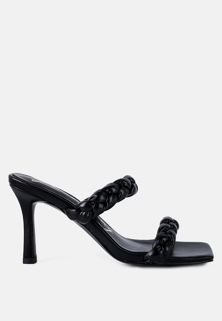 beladona double braided strap mid heel sandals by ruw#color_black