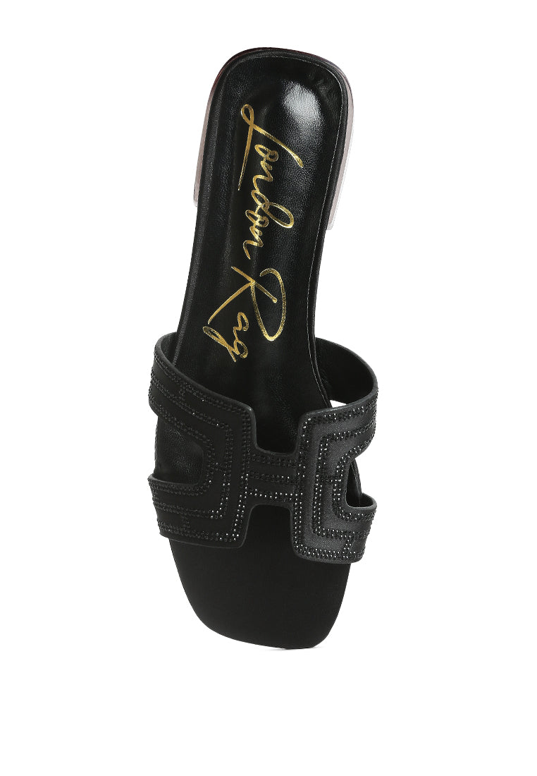 big money low stack heel embellished sandals#color_black