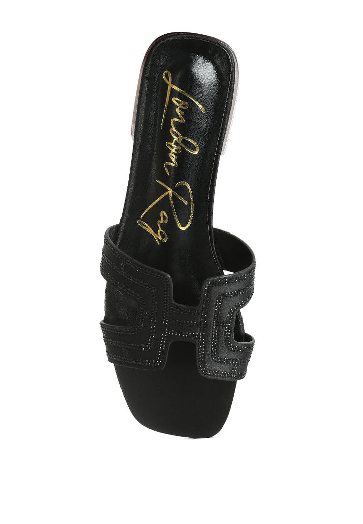 big money low stack heel embellished sandals by ruw#color_black