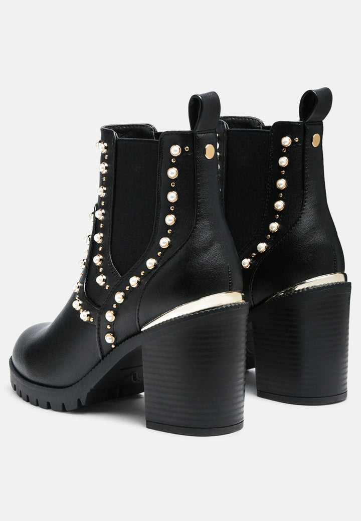 cherin pearl studded chelsea boots by ruw#color_black