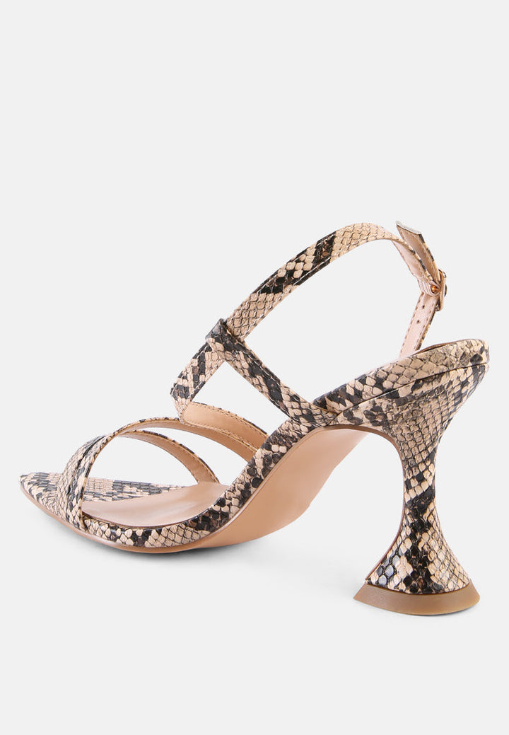 cherry tart snake print spool heel sandals by ruw#color_macchiato