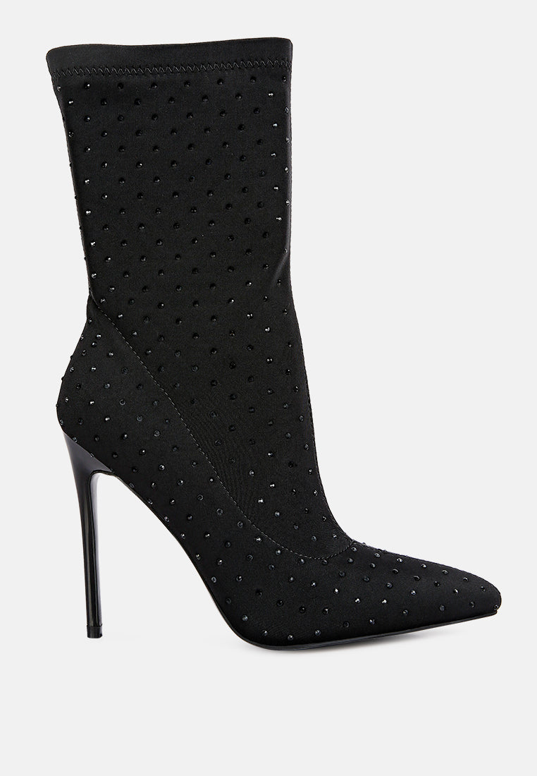 cheugy embellished ankle boots by ruw#color_black