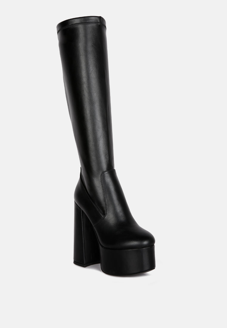 coraline high block heeled calf boots by ruw#color_black