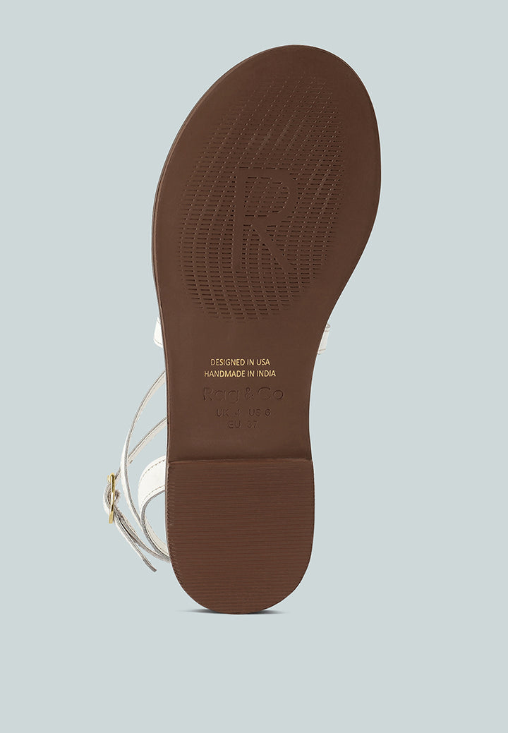 corriane studs embellishment strappy sandals#color_off-white