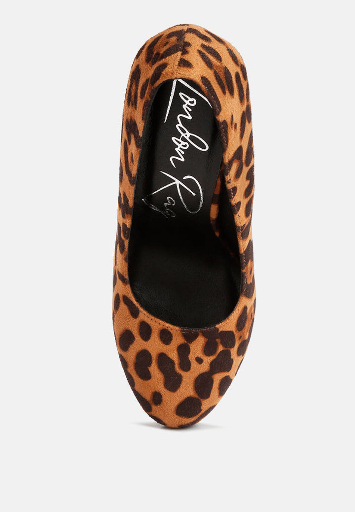 delia seude block heel pumps by ruw#color_leopard