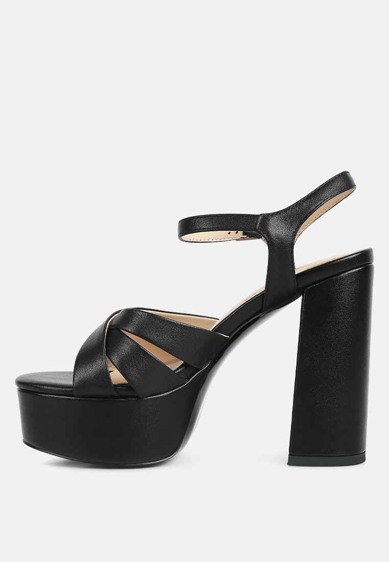 de-vil crisscross straps slim block heel sandals by ruw#color_black
