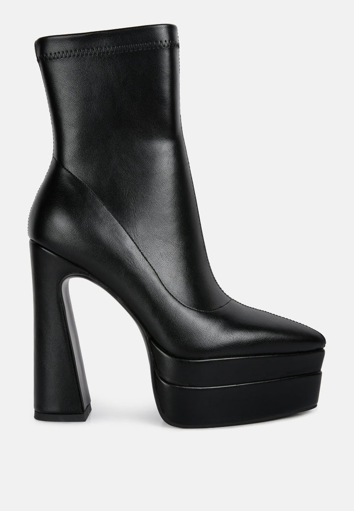 dextra high platform ankle boots by ruw#color_black