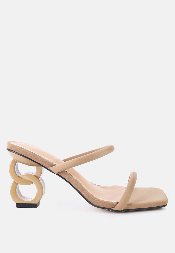 downtown double strap fantasy heel sandals by ruw#color_khaki