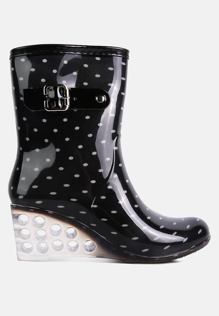 drench clear wedge rainboots by ruw#color_black