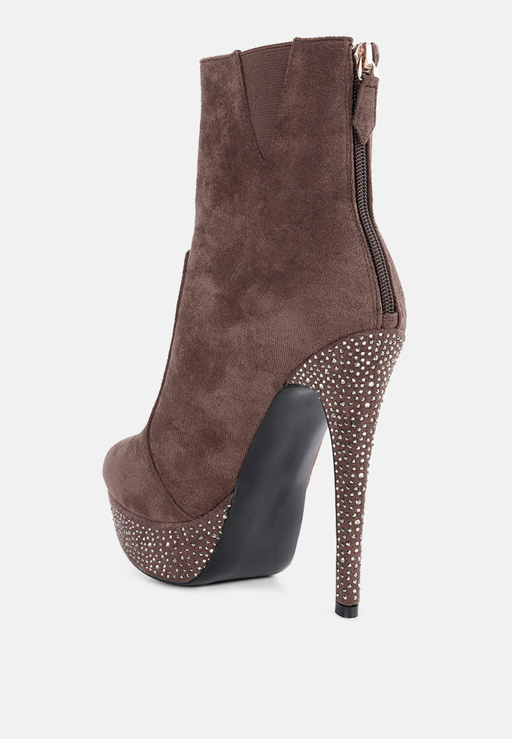espiree microfiber high heeled ankle boots by ruw#color_taupe