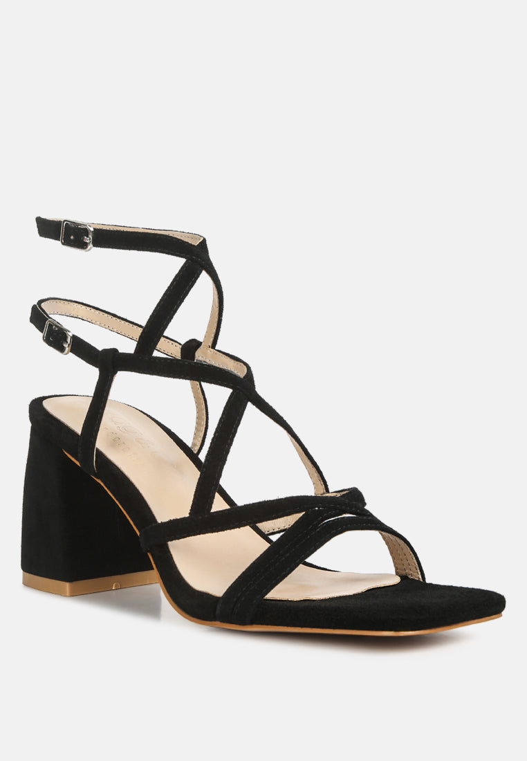 fiorella strappy block heel sandals by ruw#color_black